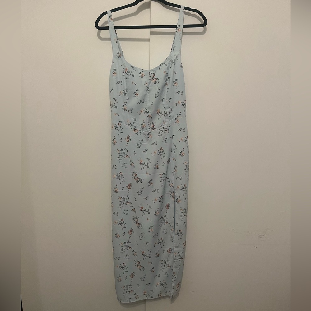Abercrombie & Fitch midi floral dress tags on